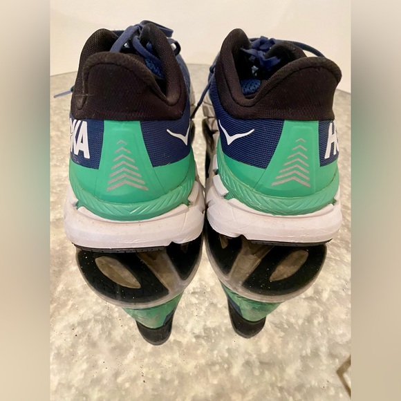 Hoka One Clifton 7 Running Sneaker Navy Blue Men’s size US 9.5 - Picture 3 of 10